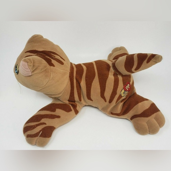 Vintage 1985 Tonka Pound Purries Plush Cat Stuffed Animal Heart Tag Rare Kitty - Picture 3 of 9